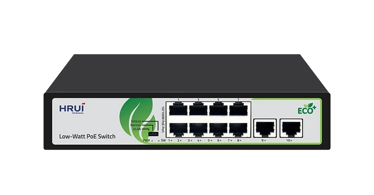 سوییچ PoE اچ ار یو ای HRUI HR902-AF-82N